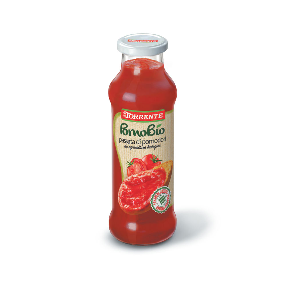 Passata di pomodori da agricoltura biologica