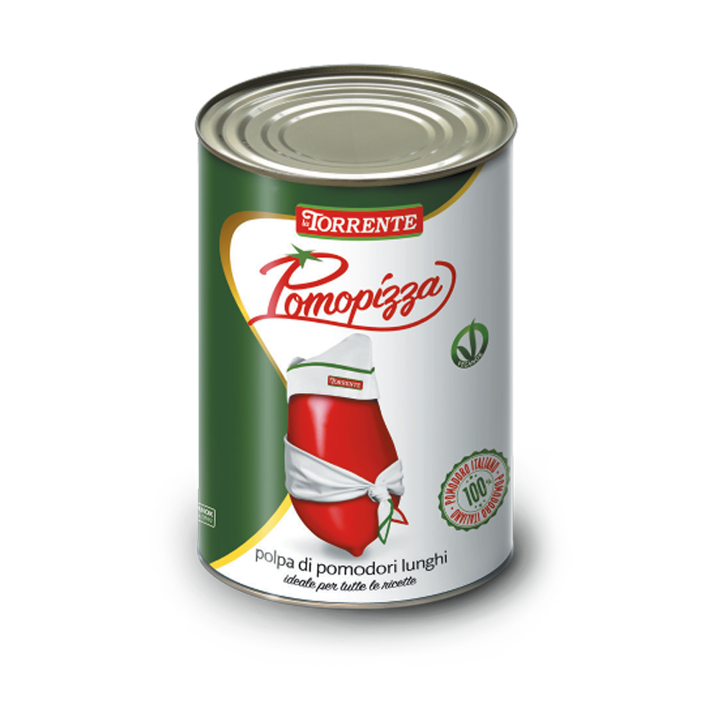 Polpa fine di pomodori lunghi Pomopizza
