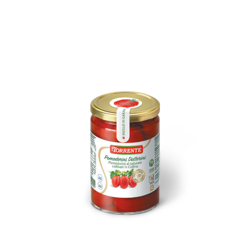 Pomodorini "Datterini" di collina in succo