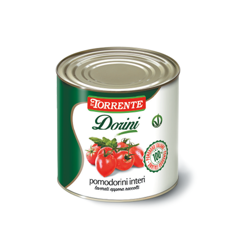 Pomodorini interi "Dorìni" catering