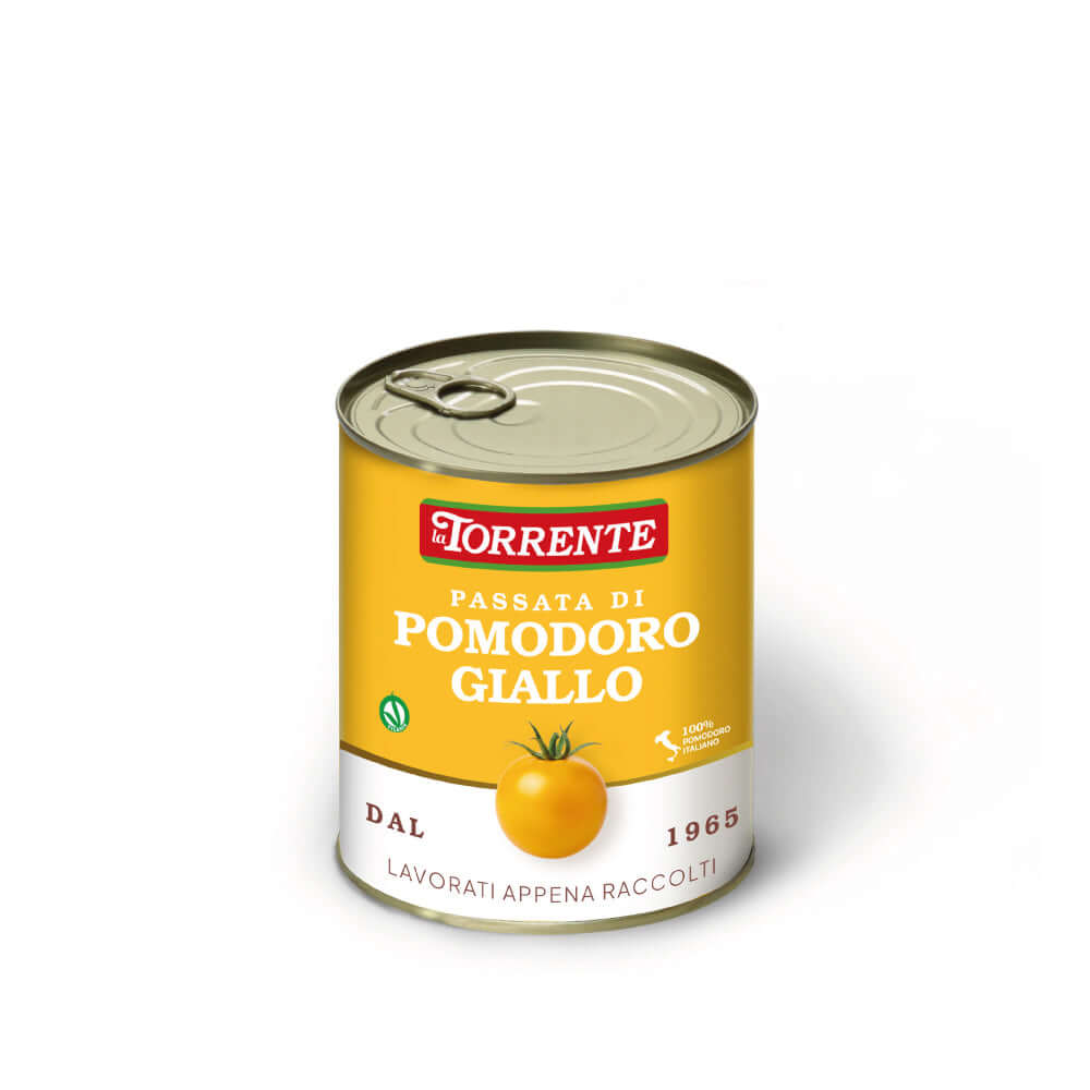 Passata di pomodoro giallo in latta